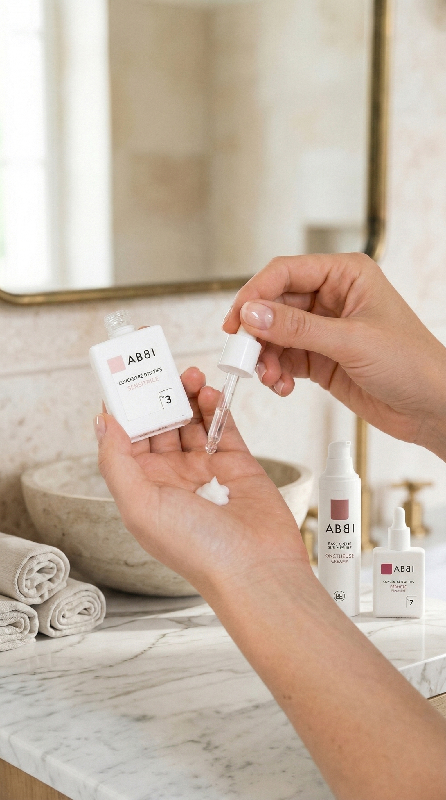 French-formulated ABBI skincare